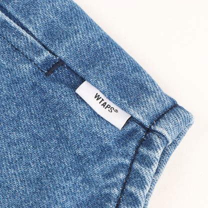 24SS オーバーサイズ ウォッシュド デニムシャツ(WCPO 02 / LS / COTTON. DENIM)