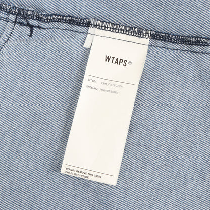 24SS オーバーサイズ ウォッシュド デニムシャツ(WCPO 02 / LS / COTTON. DENIM)
