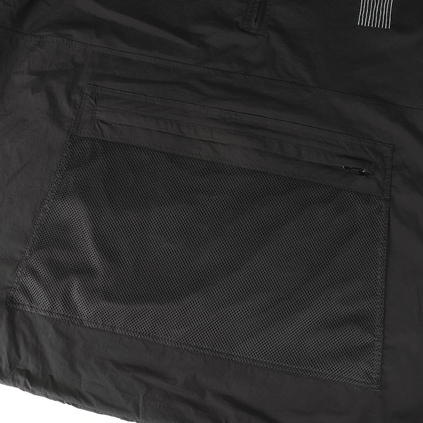 23SS ストレッチナイロン ハーフジップ プルオーバー 半袖シャツ(HALF ZIP NYLON SHIRT)