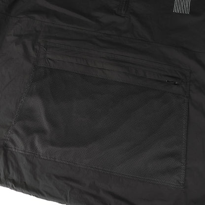 23SS ストレッチナイロン ハーフジップ プルオーバー 半袖シャツ(HALF ZIP NYLON SHIRT)