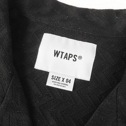 25SS メッシュ ヘリンボーンジャガード オープンカラー 半袖シャツ(TXT / SS / CTPL. HERRINGBONE. TEXTILE)