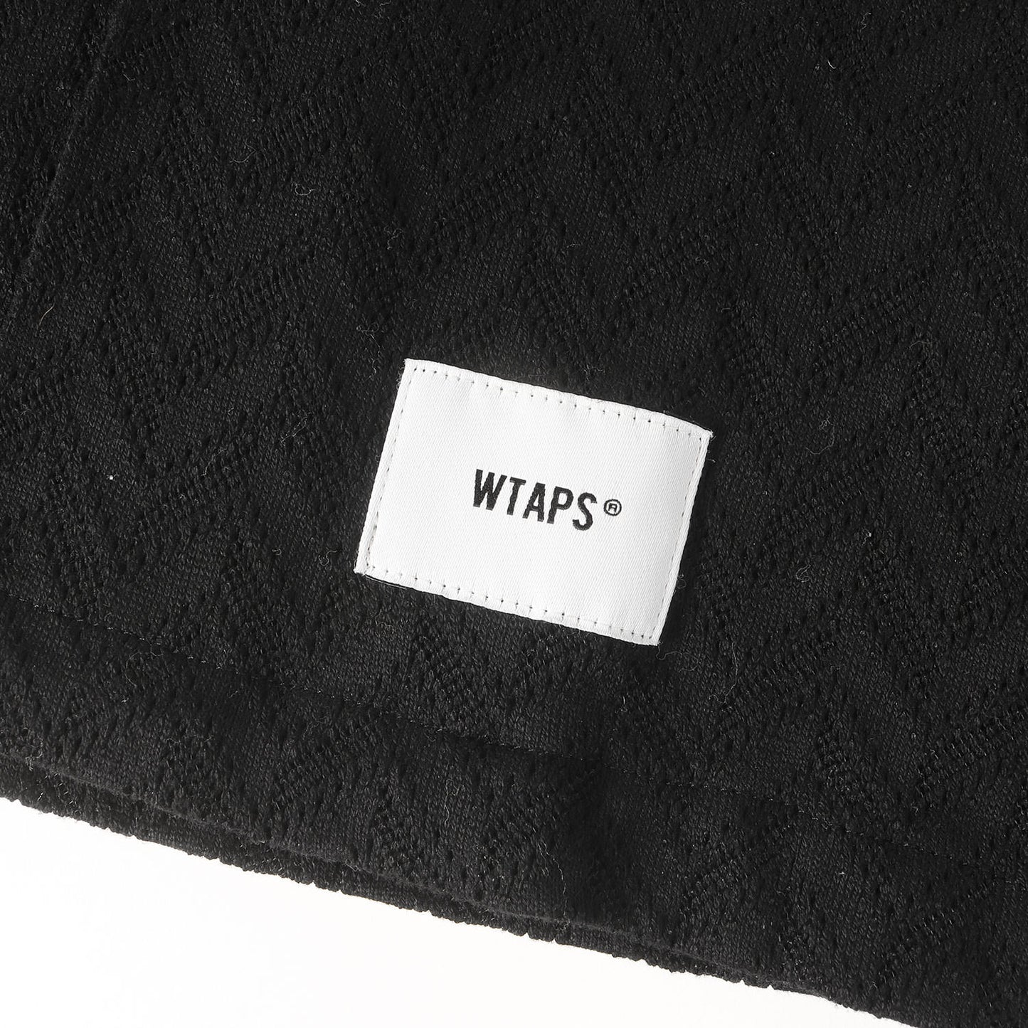25SS メッシュ ヘリンボーンジャガード オープンカラー 半袖シャツ(TXT / SS / CTPL. HERRINGBONE. TEXTILE)