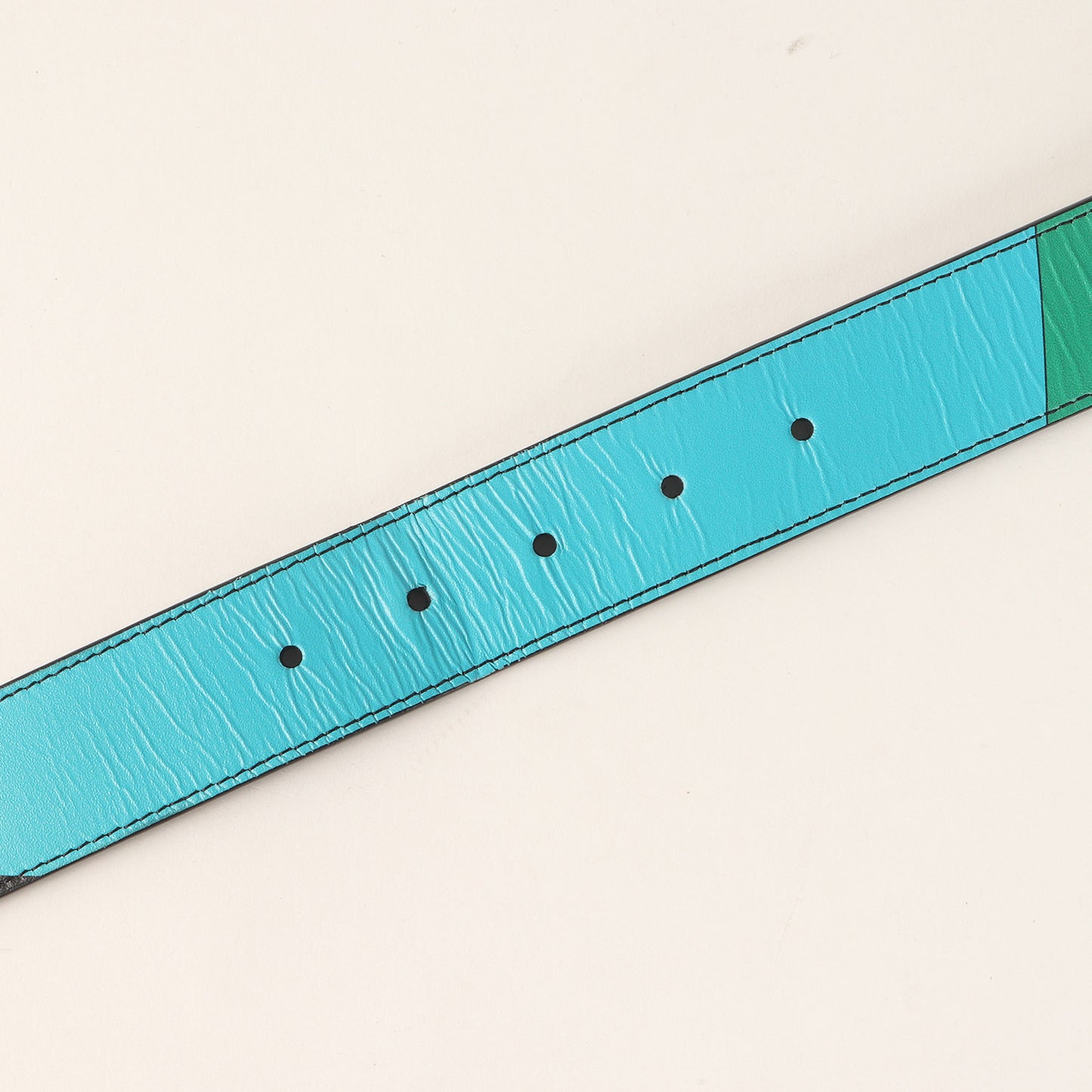 21SS ×Emilio Pucci アーカイブ柄 レザーベルト(Belt)