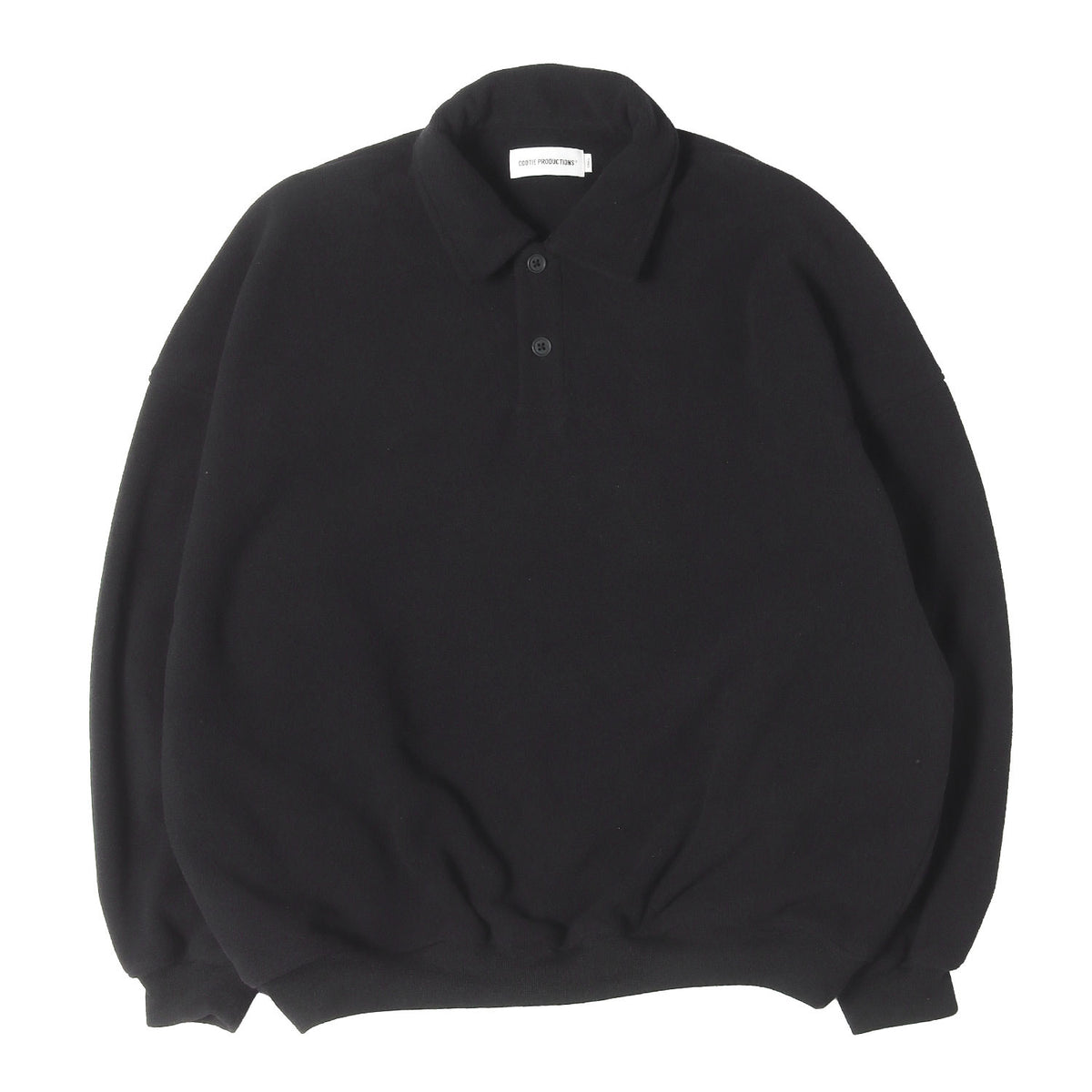 26SS オーバーサイズ フリース ポロシャツ(Fleece Sweat Polo Shirt)