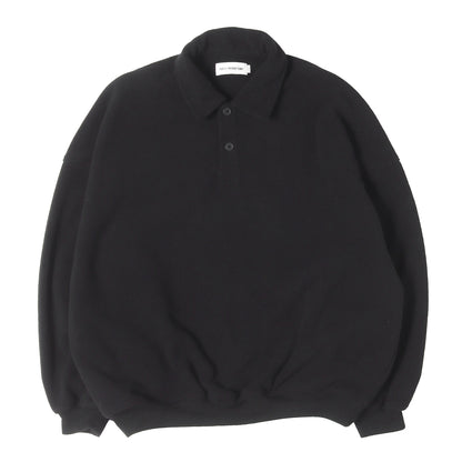 26SS オーバーサイズ フリース ポロシャツ(Fleece Sweat Polo Shirt)
