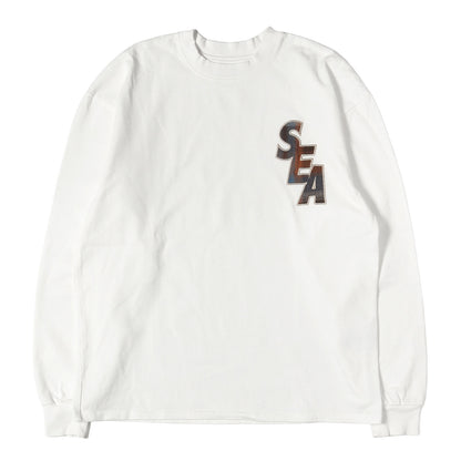 24SS アップリケロゴ ロングスリーブ ヘビー Tシャツ