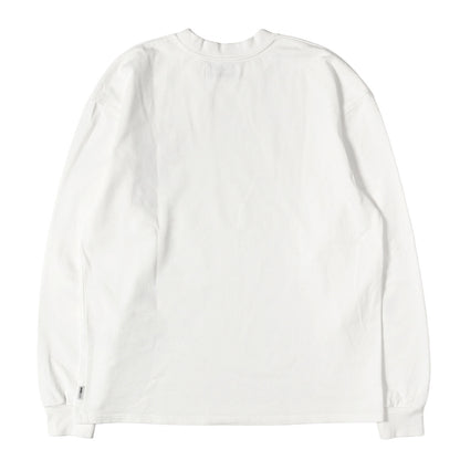 24SS アップリケロゴ ロングスリーブ ヘビー Tシャツ