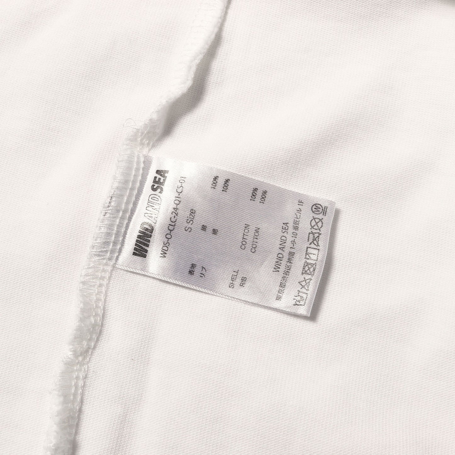 24SS アップリケロゴ ロングスリーブ ヘビー Tシャツ