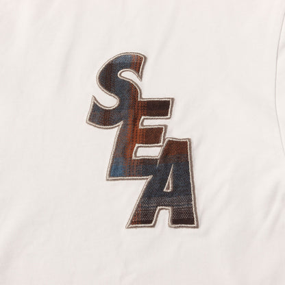 24SS アップリケロゴ ロングスリーブ ヘビー Tシャツ