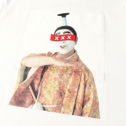 21AW 志村けんの大爆笑展 会場限定 バカ殿 フォト ヘビー Tシャツ