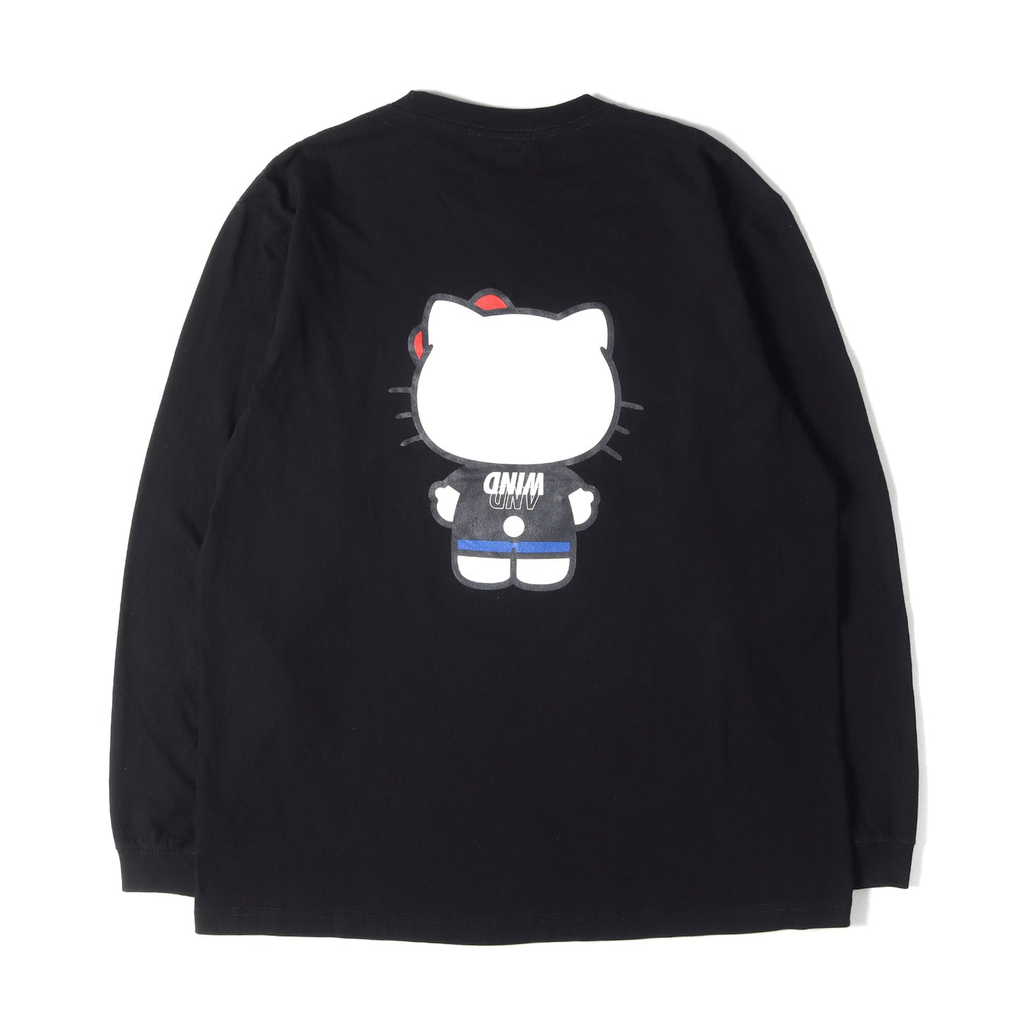 22AW ×GOD SELECTION XXX ×Hello Kitty キティちゃん ロングスリーブ Tシャツ