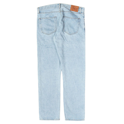 ストーンウォッシュ加工 スリム デニムパンツ (Stone Washed Slim Jean)