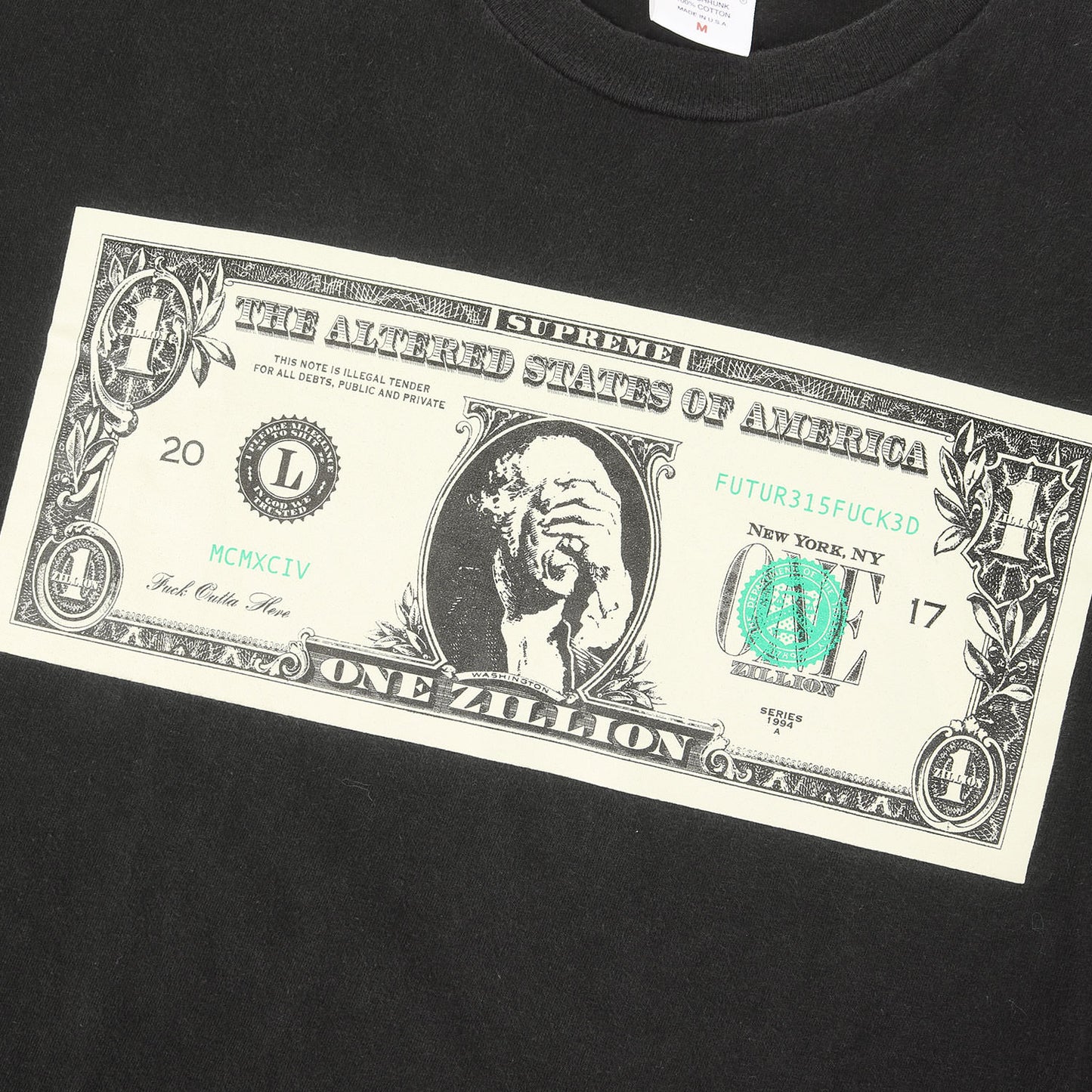 ドル札 グラフィック Tシャツ(Dollar Tee)