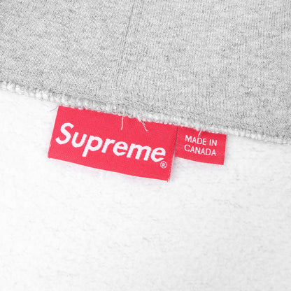 22AW スモールBOXロゴ ジップ スウェットパーカー(Small Box Drawcord Zip Up Hooded Sweatshirt)