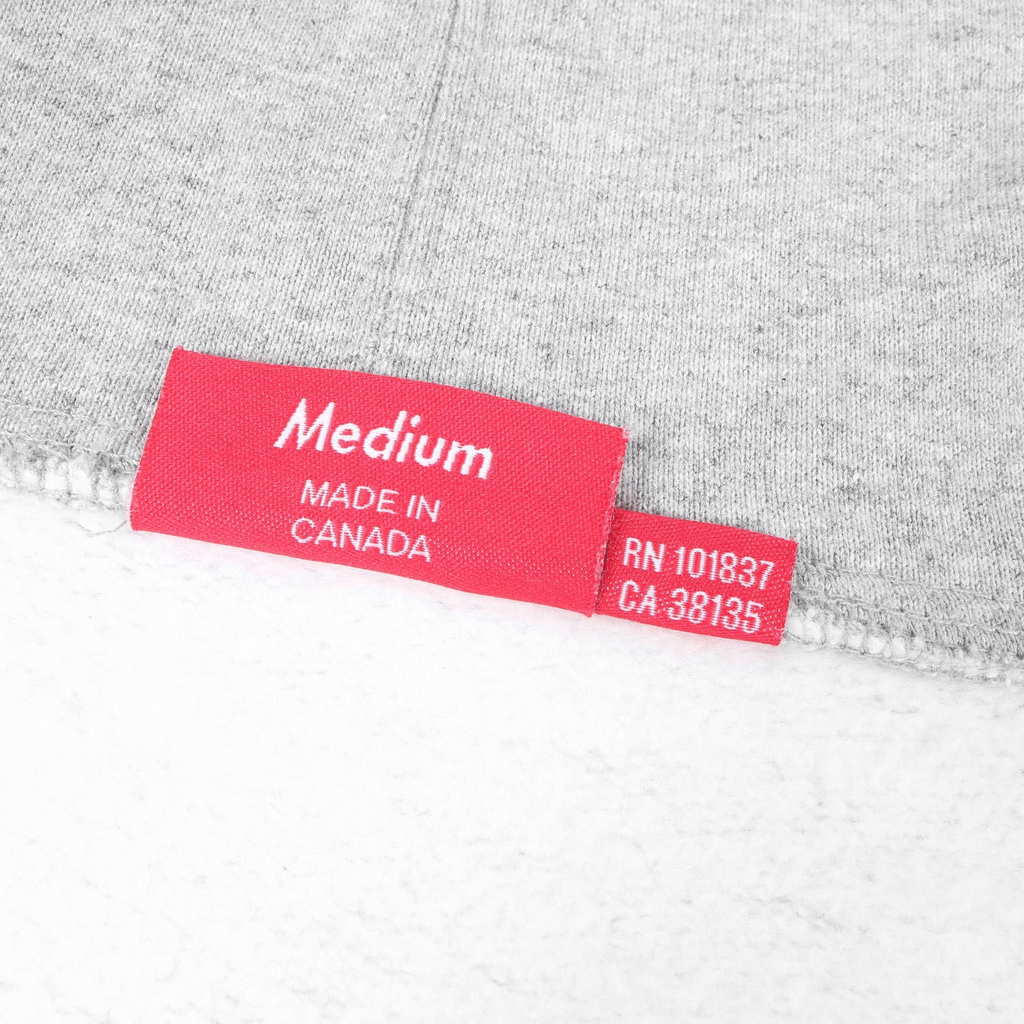 22AW スモールBOXロゴ ジップ スウェットパーカー(Small Box Drawcord Zip Up Hooded Sweatshirt)