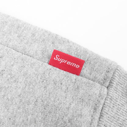 22AW スモールBOXロゴ ジップ スウェットパーカー(Small Box Drawcord Zip Up Hooded Sweatshirt)