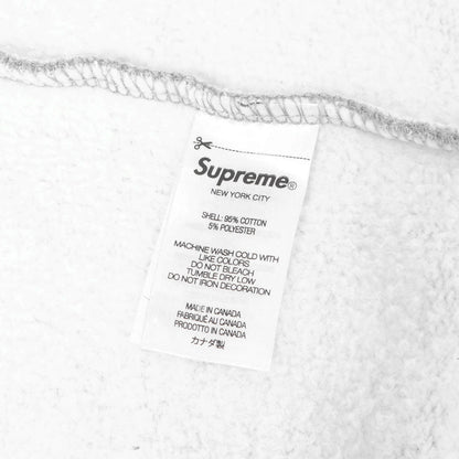 22AW スモールBOXロゴ ジップ スウェットパーカー(Small Box Drawcord Zip Up Hooded Sweatshirt)