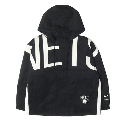 20AW ×NIKE ×NBA ブルックリン・ネッツ 裏地キルティング フーデッド ジャケット