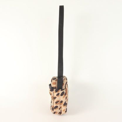 23AW ×SPEAK EASY レオパード柄 ミニショルダーバッグ(LEOPARD SHOULDER BAG)