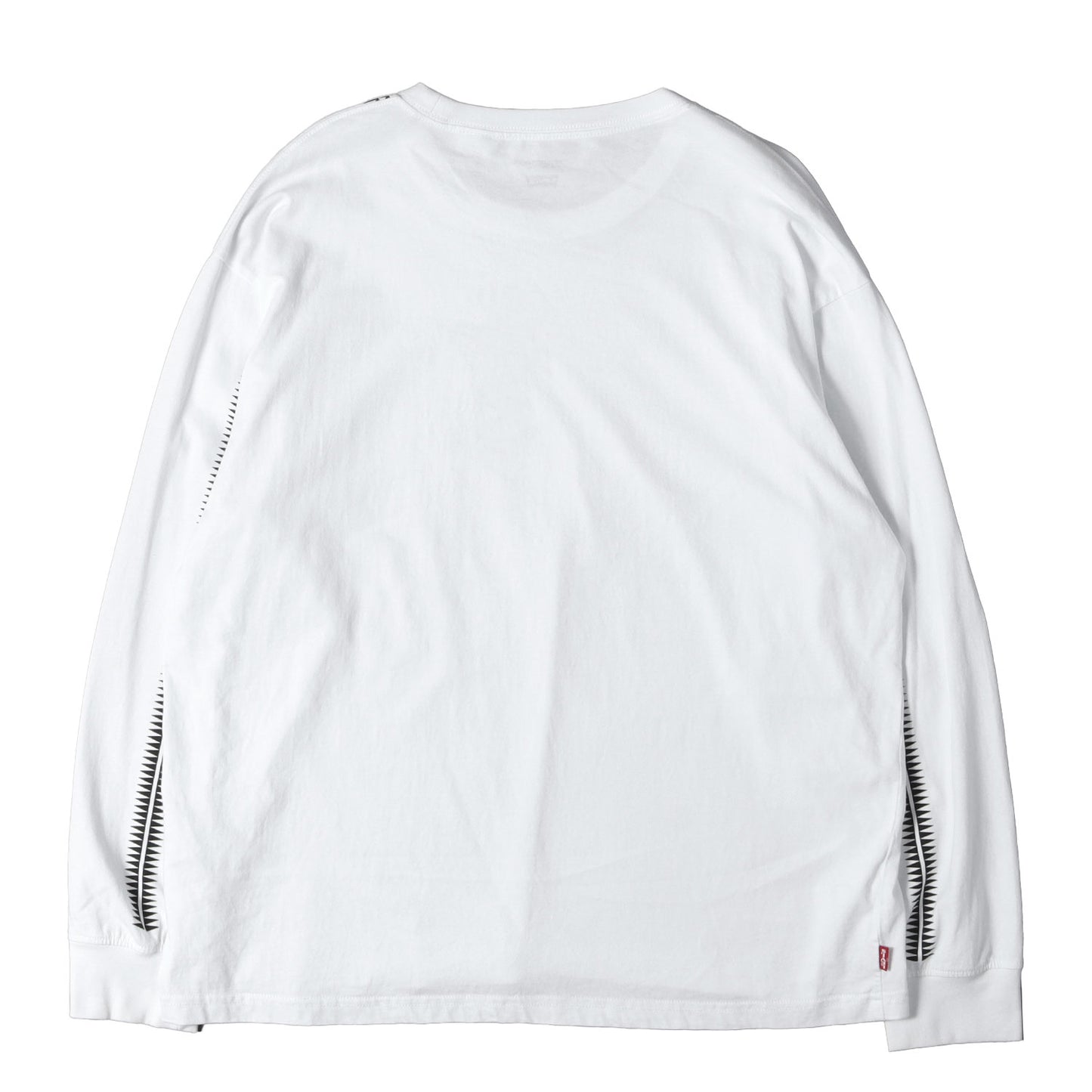 25SS ×Levis トライアングルプリント ロングスリーブ Tシャツ