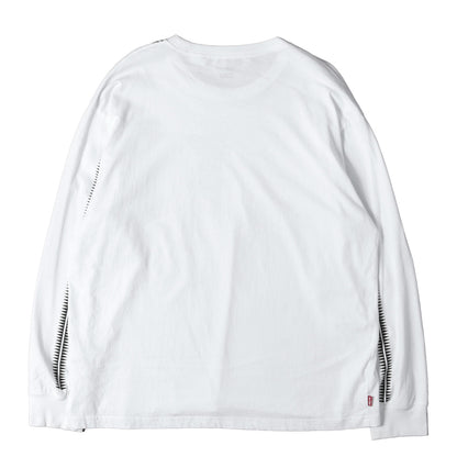 25SS ×Levis トライアングルプリント ロングスリーブ Tシャツ