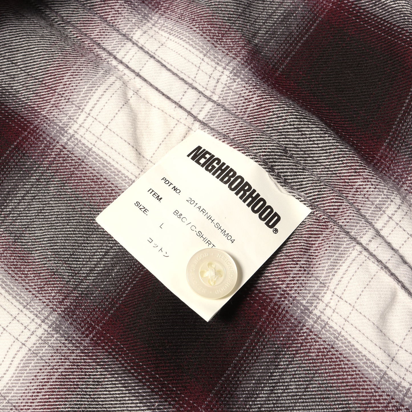 20SS オンブレチェック フランネル 半袖シャツ(B&C / C-SHIRTS. SS)