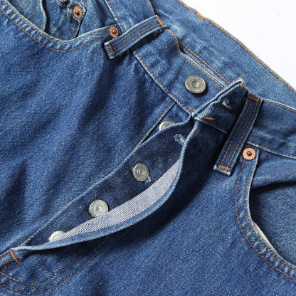 [110周年記念モデル] 90s 501 Big E デニムパンツ / USA製 ボタン裏刻印555 バレンシア工場