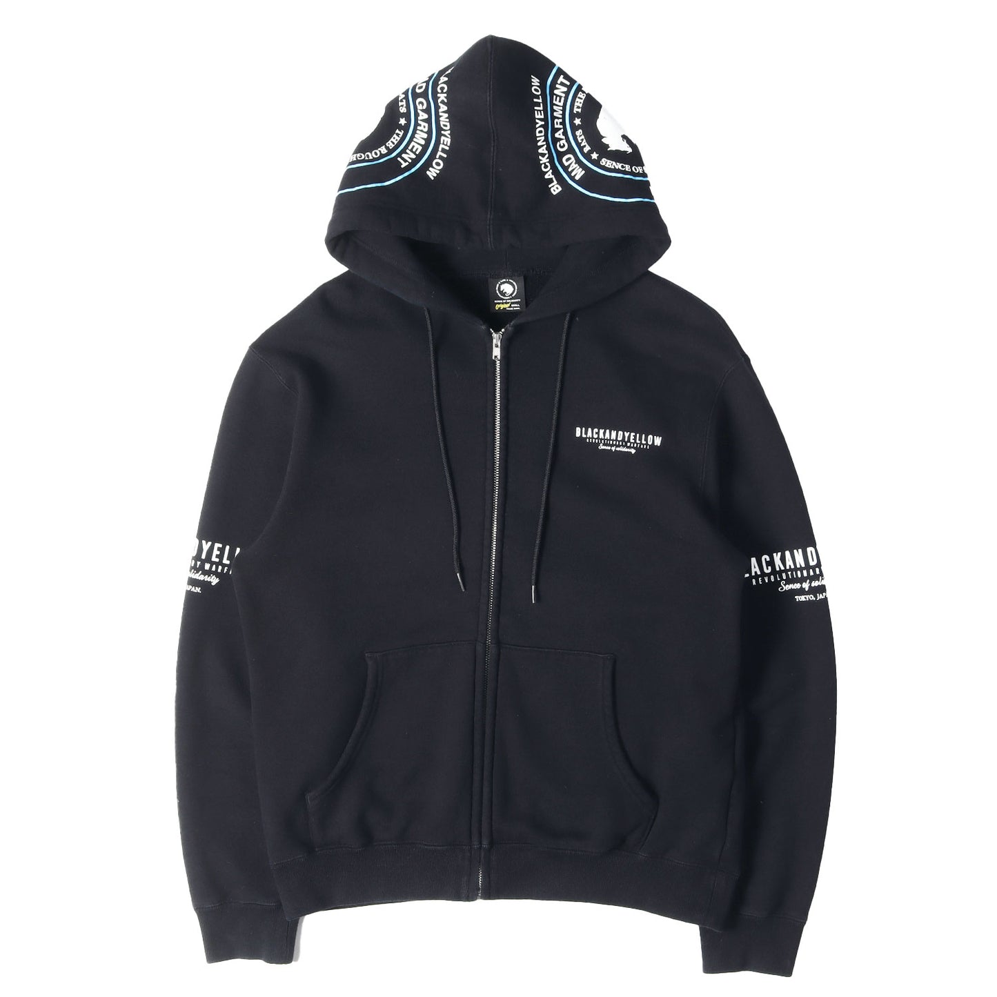 21SS ロゴプリント ジップ スウェットパーカー(ZIP HOODIE TYPE-B)