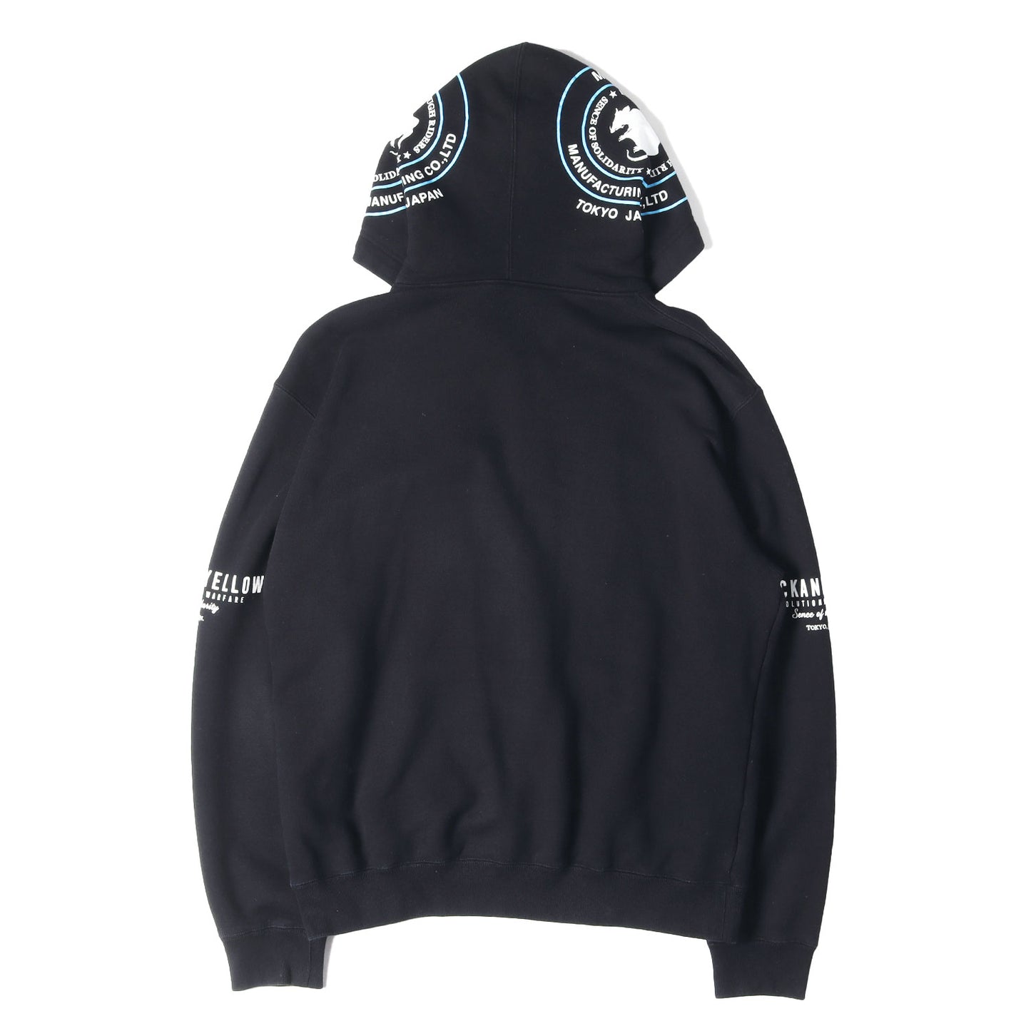 21SS ロゴプリント ジップ スウェットパーカー(ZIP HOODIE TYPE-B)