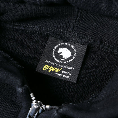 21SS ロゴプリント ジップ スウェットパーカー(ZIP HOODIE TYPE-B)