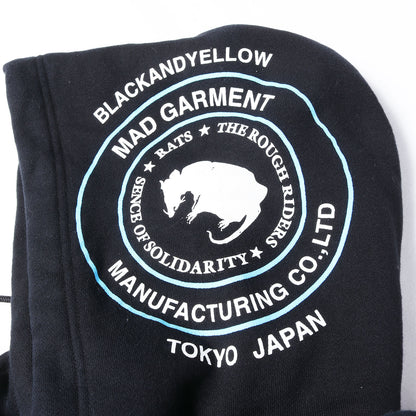 21SS ロゴプリント ジップ スウェットパーカー(ZIP HOODIE TYPE-B)