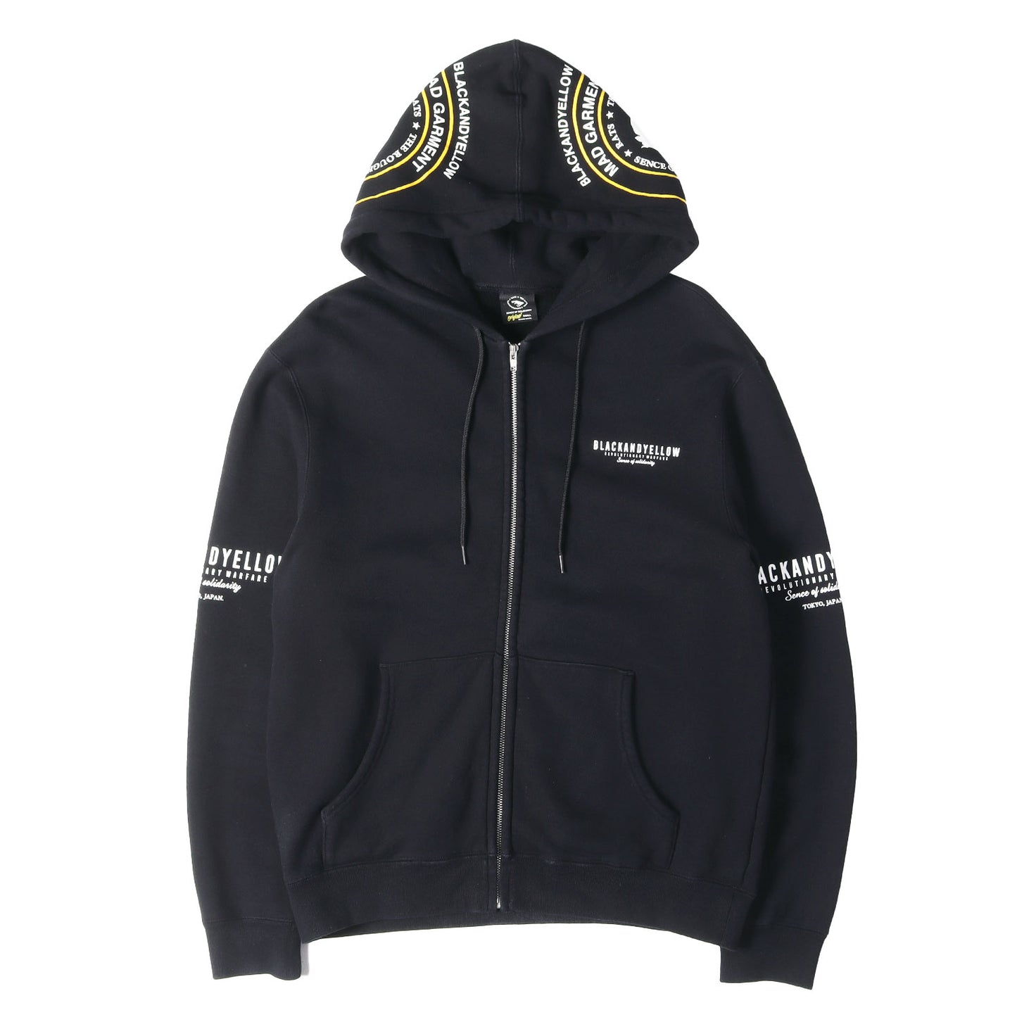 21SS ロゴプリント ジップ スウェットパーカー(ZIP HOODIE TYPE-B)