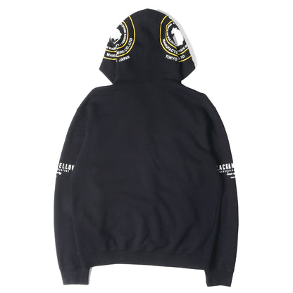 21SS ロゴプリント ジップ スウェットパーカー(ZIP HOODIE TYPE-B)