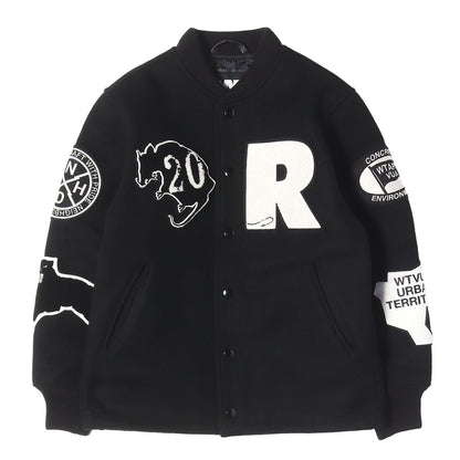 20周年記念 2025年 初売り限定 ×NEIGHBORHOOD ×WTAPS メルトン スタジャン / バーシティジャケット(20th ALL MELTON JACKET)