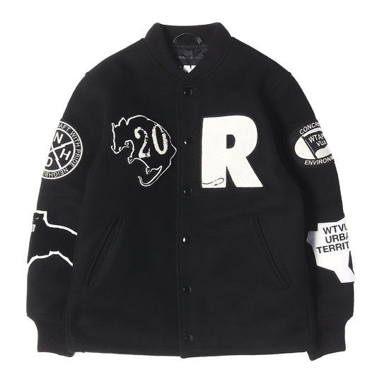 20周年記念 2025年 初売り限定 ×NEIGHBORHOOD ×WTAPS メルトン スタジャン / バーシティジャケット(20th ALL MELTON JACKET)