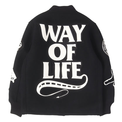20周年記念 2025年 初売り限定 ×NEIGHBORHOOD ×WTAPS メルトン スタジャン / バーシティジャケット(20th ALL MELTON JACKET)