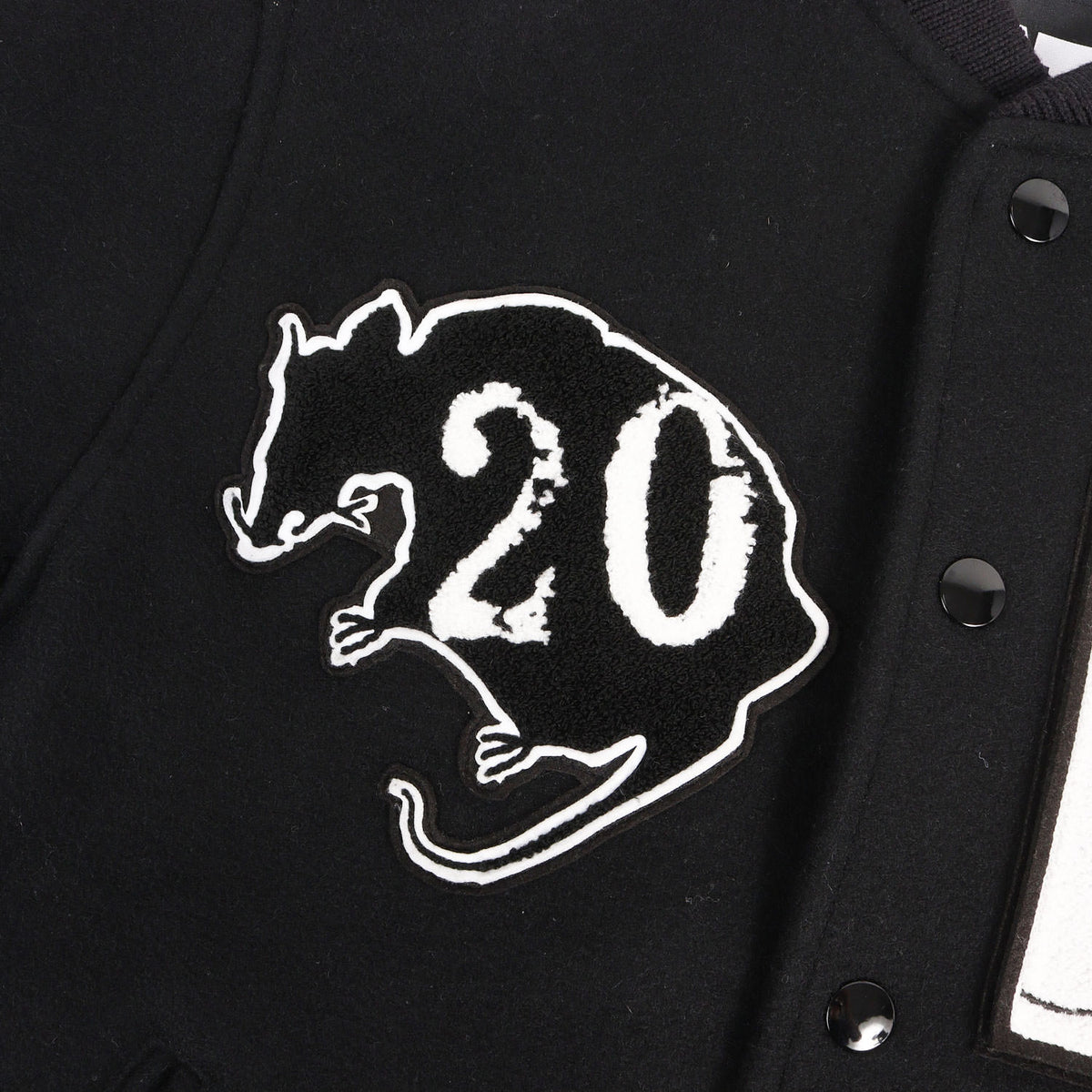 20周年記念 2025年 初売り限定 ×NEIGHBORHOOD ×WTAPS メルトン スタジャン / バーシティジャケット(20th ALL MELTON JACKET)