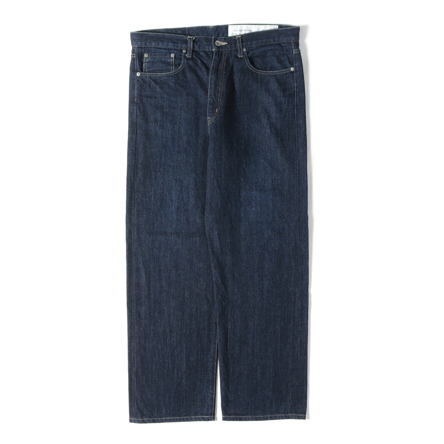 22SS ディープ ベーシック リジッド デニムパンツ(RIGID DENIM DP BASIC PANTS)