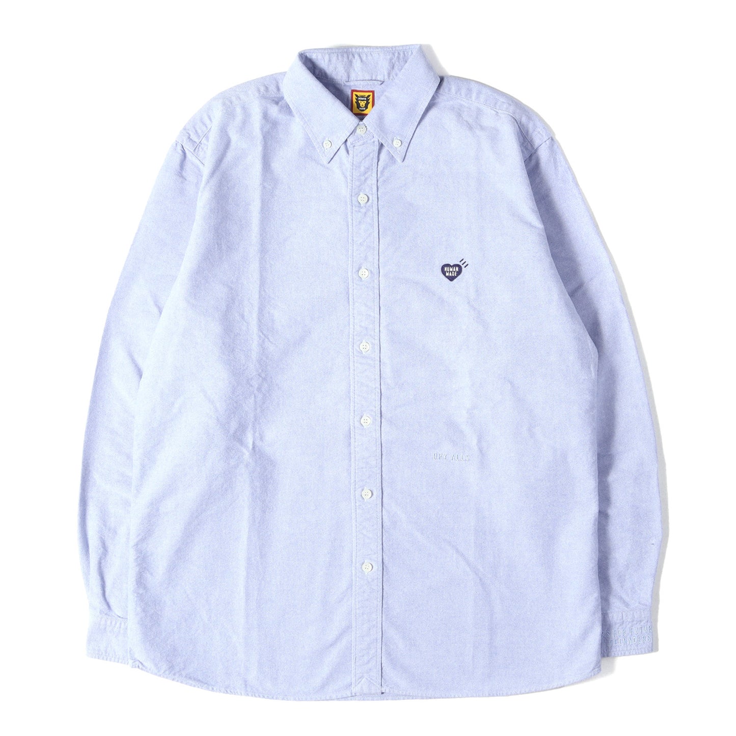 22AW ハートロゴ オックスフォード ボタンダウンシャツ(OXFORD BD SHIRT)