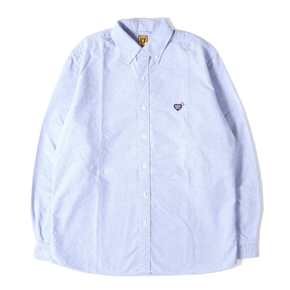 22AW ハートロゴ オックスフォード ボタンダウンシャツ(OXFORD BD SHIRT)