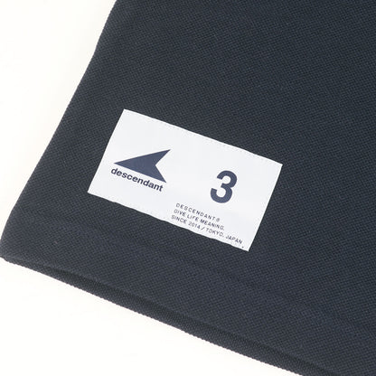 23SS ワンポイント刺繍 鹿の子 ポロシャツ(CACHALOT POLO SS)