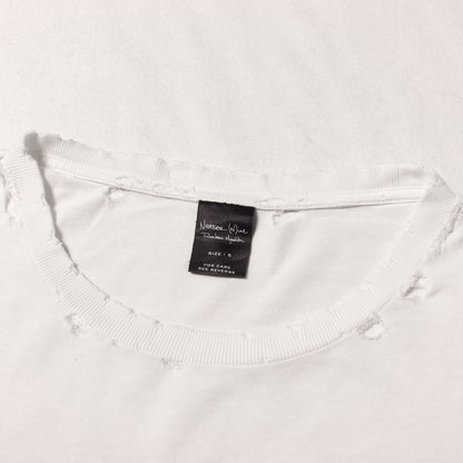 00AW THS期 ダメージ加工 転写プリント Tシャツ