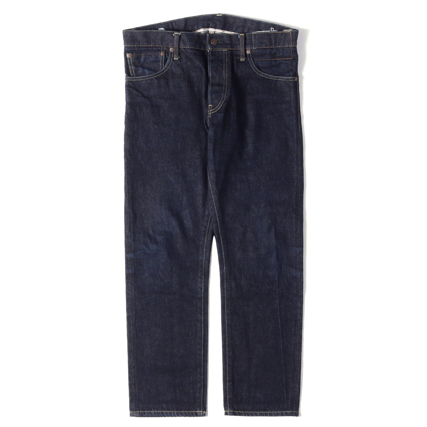 アンクルカット 赤耳 デニムパンツ(SOCIAL SCULPTURE DENIM 10R 10 RED EDGE)