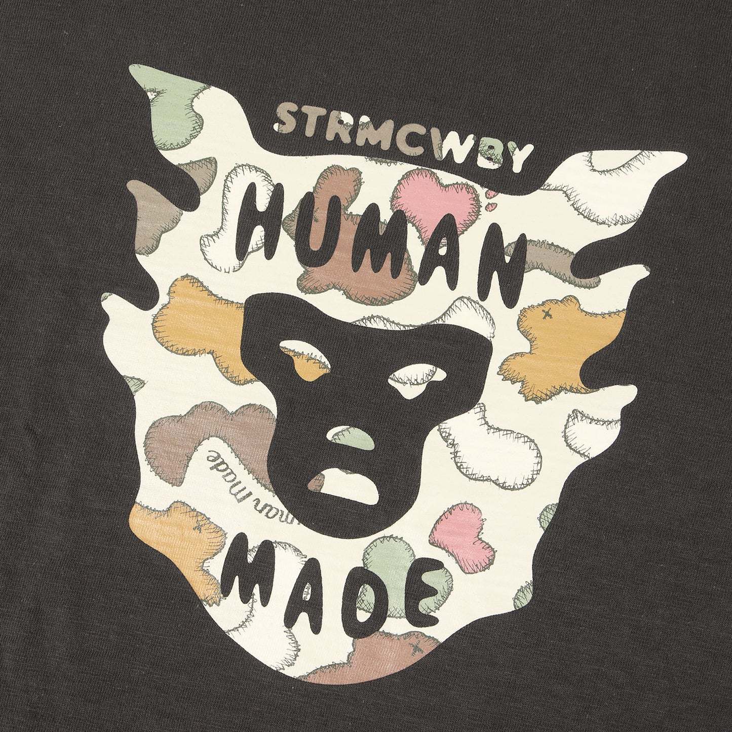24SS ×KAWS グラフィックロゴ Tシャツ(GRAPHIC T-SHIRT)