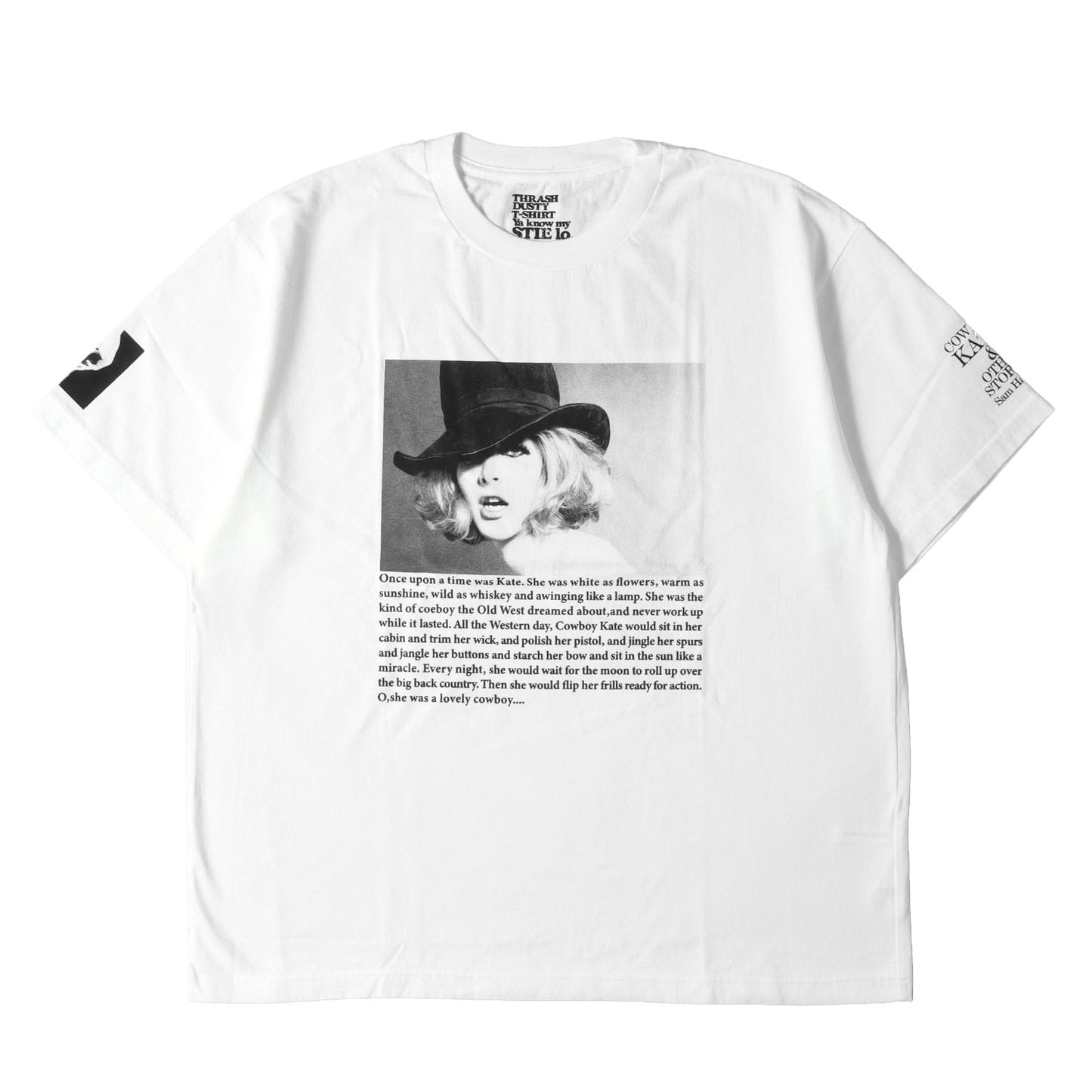 25AW ×Stie-lo ×Sam Haskins カウボーイ・ケイト フォト Tシャツ(kate Tee)