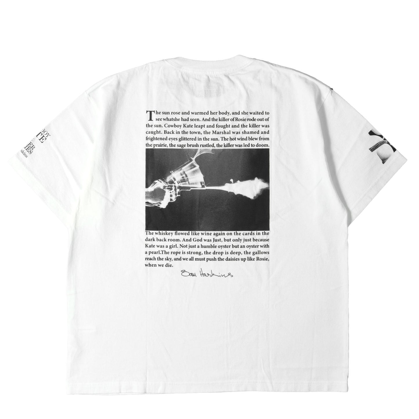 25AW ×Stie-lo ×Sam Haskins カウボーイ・ケイト フォト Tシャツ(kate Tee)