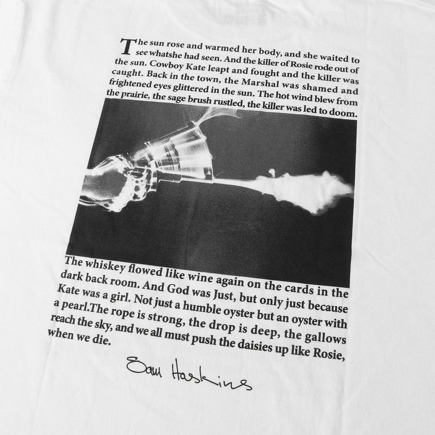 25AW ×Stie-lo ×Sam Haskins カウボーイ・ケイト フォト Tシャツ(kate Tee)