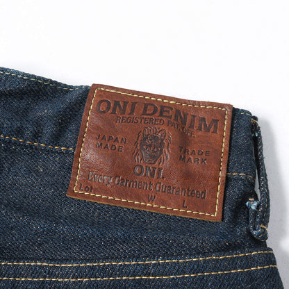 20oz シークレット スーパーワイドテーパード デニムパンツ (ONI822ZR-LBR)