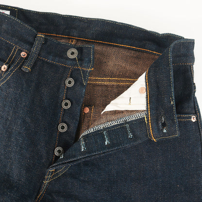 20oz シークレット スーパーワイドテーパード デニムパンツ (ONI822ZR-LBR)