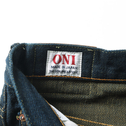 20oz シークレット スーパーワイドテーパード デニムパンツ (ONI822ZR-OLV)